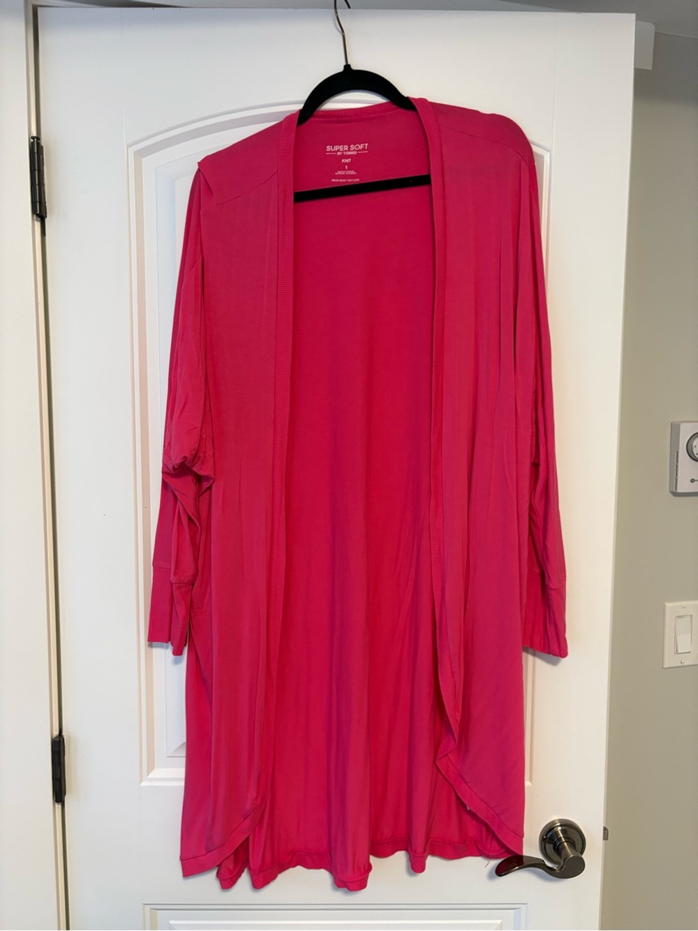 Torrid Open-Front Cardigan - Hot Pink